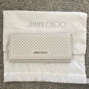 Beautiful studded Jimmy Choo 100% leather wallet